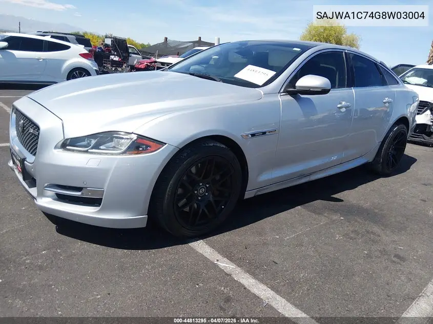 2016 Jaguar Xj R-Sport VIN: SAJWA1C74G8W03004 Lot: 44813295