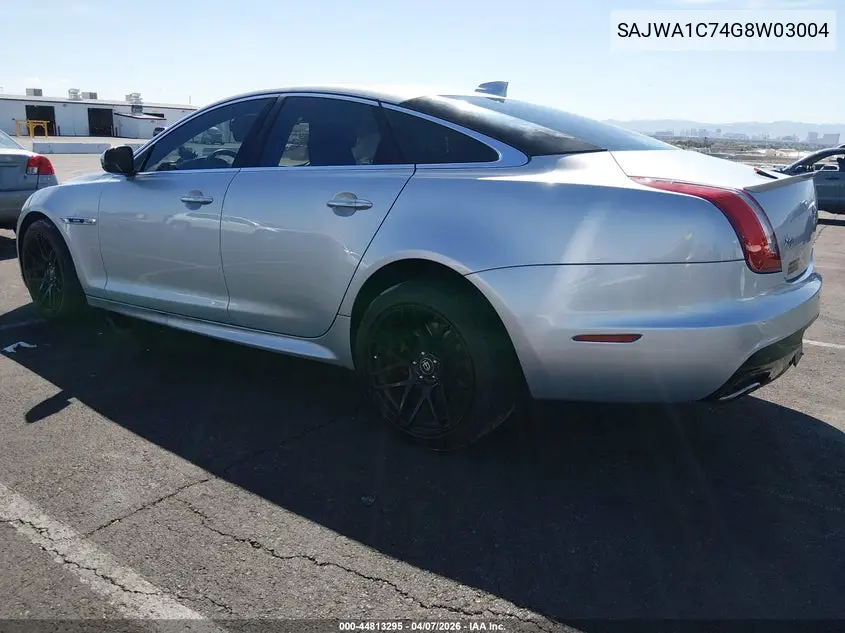 2016 Jaguar Xj R-Sport VIN: SAJWA1C74G8W03004 Lot: 44813295