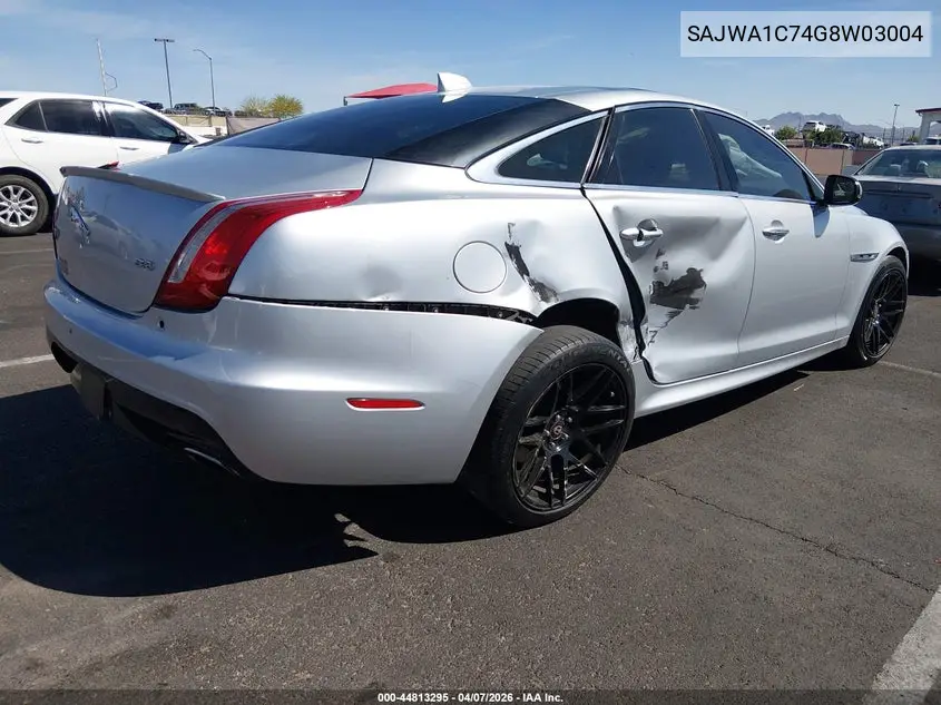 2016 Jaguar Xj R-Sport VIN: SAJWA1C74G8W03004 Lot: 44813295