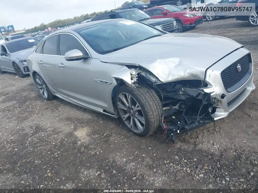 2016 Jaguar Xj R-Sport VIN: SAJWA1C78G8V95747 Lot: 45044901