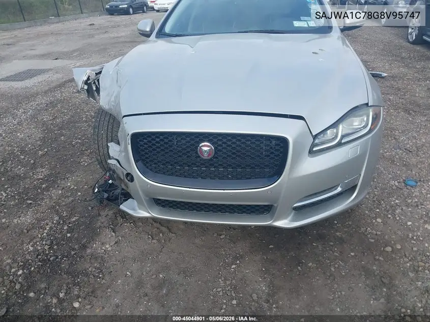 2016 Jaguar Xj R-Sport VIN: SAJWA1C78G8V95747 Lot: 45044901