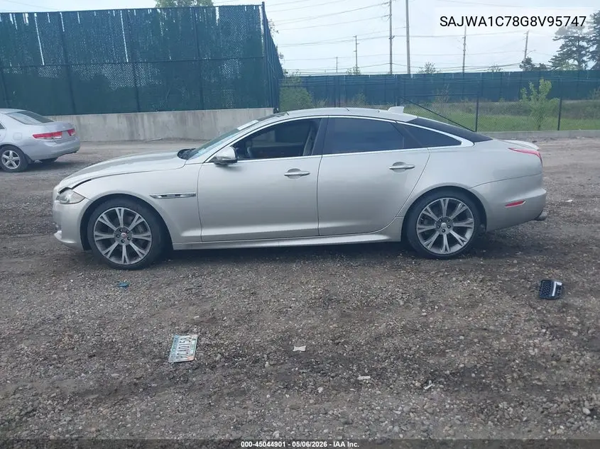 2016 Jaguar Xj R-Sport VIN: SAJWA1C78G8V95747 Lot: 45044901
