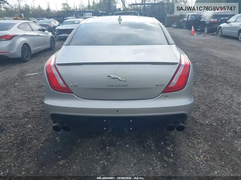 2016 Jaguar Xj R-Sport VIN: SAJWA1C78G8V95747 Lot: 45044901