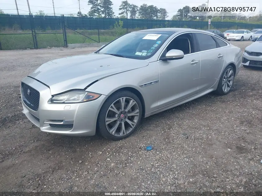 2016 Jaguar Xj R-Sport VIN: SAJWA1C78G8V95747 Lot: 45044901