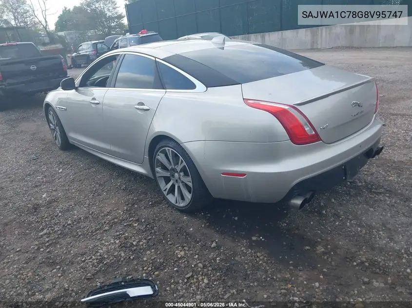 2016 Jaguar Xj R-Sport VIN: SAJWA1C78G8V95747 Lot: 45044901