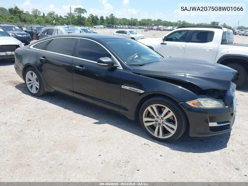 2016 Jaguar Xj Xjl Portfolio VIN: SAJWA2G75G8W01066 Lot: 45446956