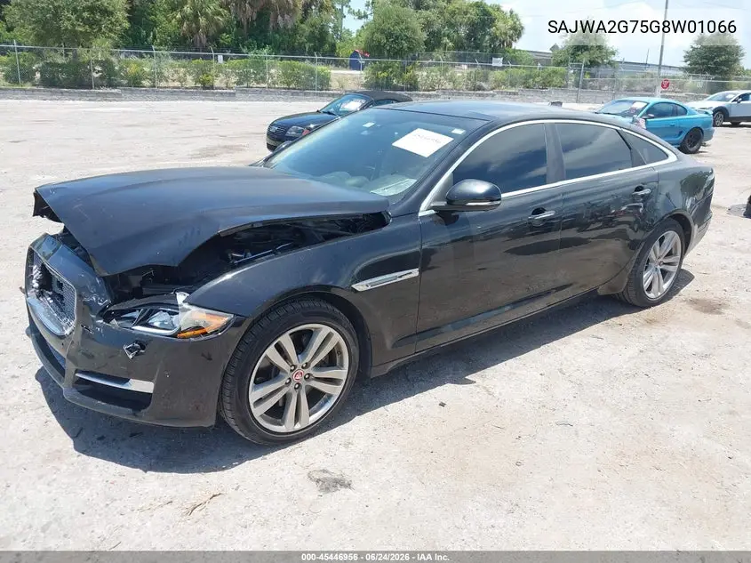 2016 Jaguar Xj Xjl Portfolio VIN: SAJWA2G75G8W01066 Lot: 45446956