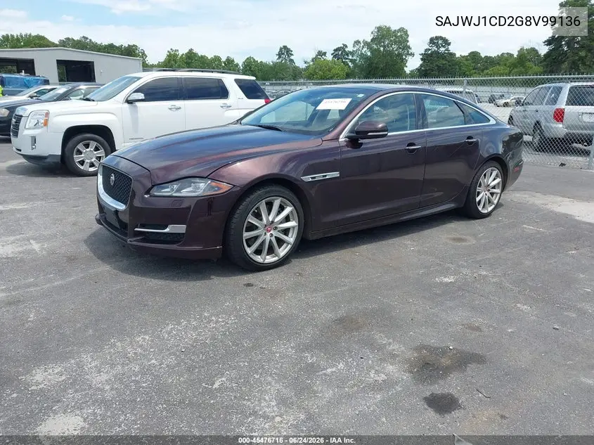 2016 Jaguar Xj R-Sport VIN: SAJWJ1CD2G8V99136 Lot: 45476716
