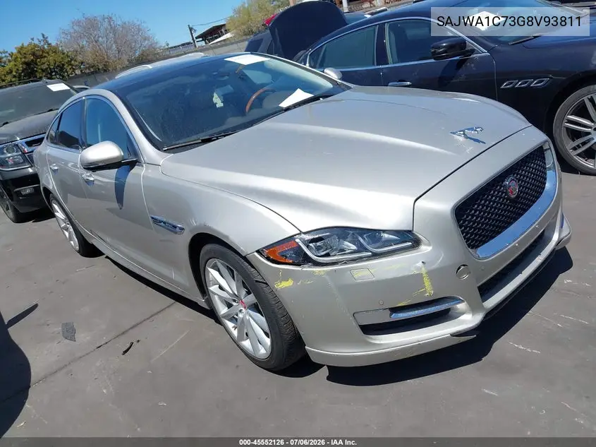 2016 Jaguar Xj R-Sport VIN: SAJWA1C73G8V93811 Lot: 45552126