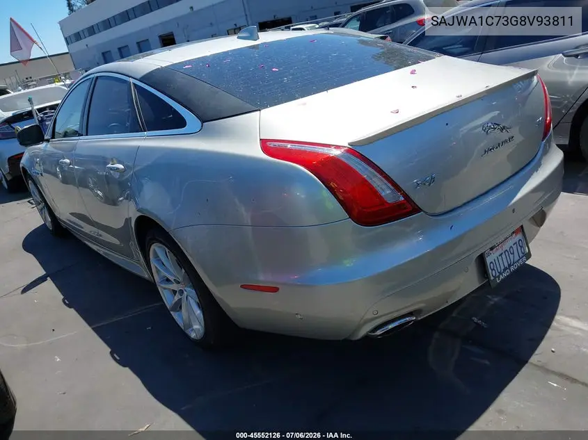 2016 Jaguar Xj R-Sport VIN: SAJWA1C73G8V93811 Lot: 45552126