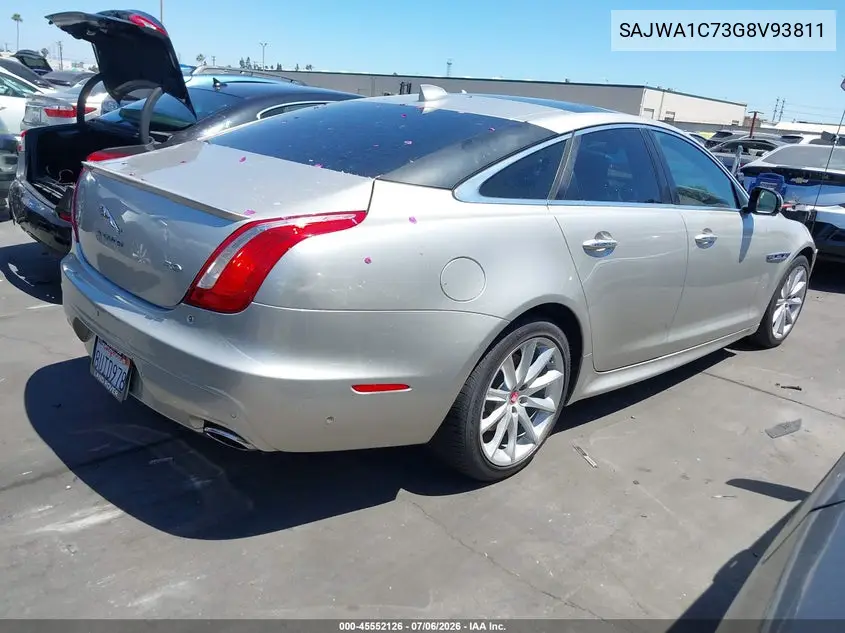 2016 Jaguar Xj R-Sport VIN: SAJWA1C73G8V93811 Lot: 45552126
