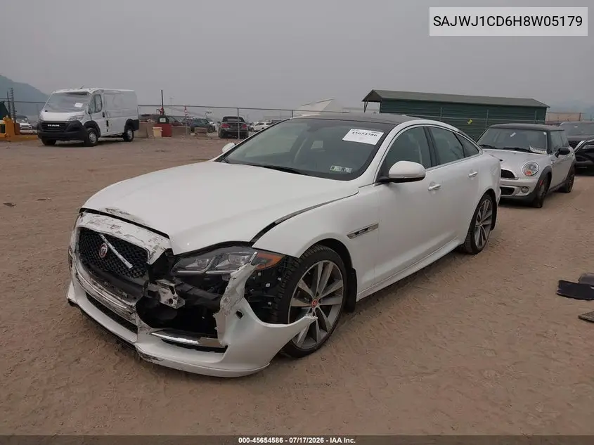2017 Jaguar Xj R-Sport VIN: SAJWJ1CD6H8W05179 Lot: 45654586