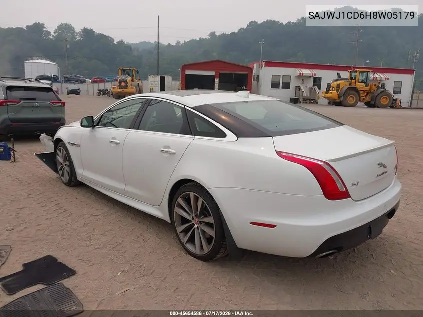 2017 Jaguar Xj R-Sport VIN: SAJWJ1CD6H8W05179 Lot: 45654586