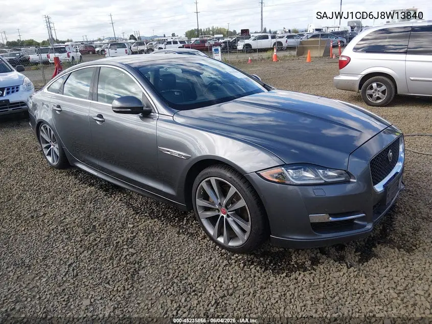 2018 Jaguar Xj R-Sport VIN: SAJWJ1CD6J8W13840 Lot: 45235866