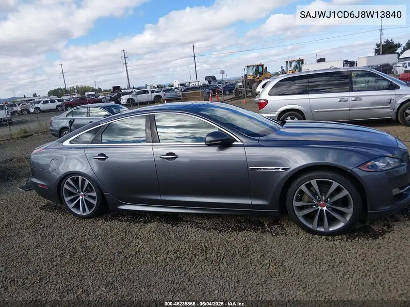 2018 Jaguar Xj R-Sport VIN: SAJWJ1CD6J8W13840 Lot: 45235866