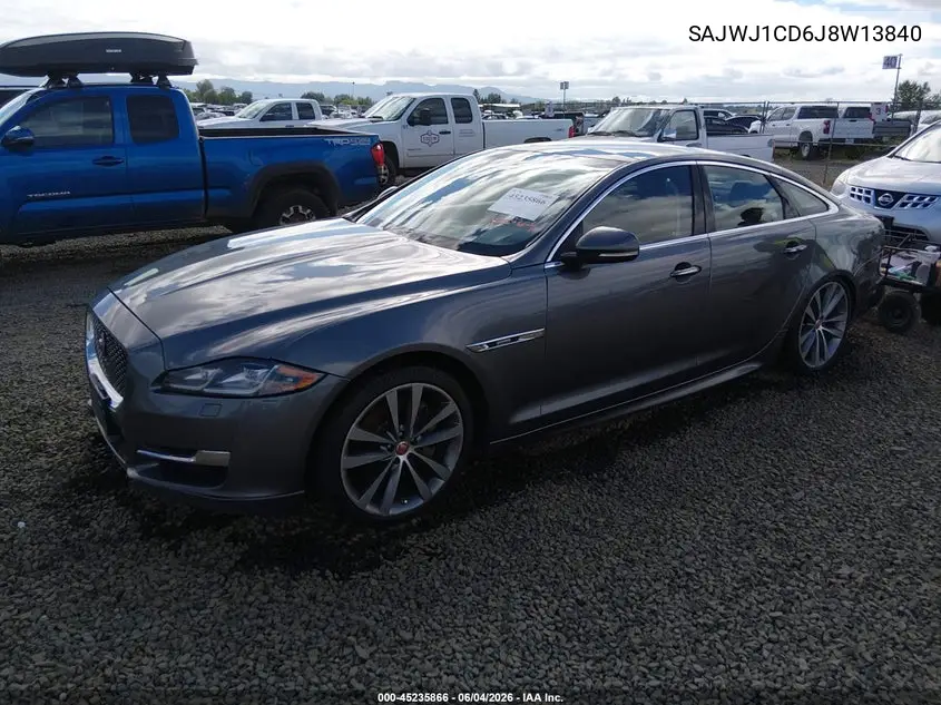 2018 Jaguar Xj R-Sport VIN: SAJWJ1CD6J8W13840 Lot: 45235866