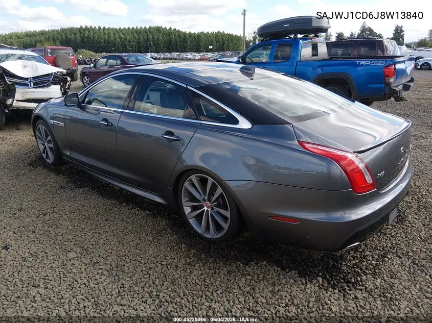 2018 Jaguar Xj R-Sport VIN: SAJWJ1CD6J8W13840 Lot: 45235866