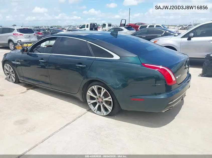 2018 Jaguar Xj Xjl Portfolio VIN: SAJWJ2GD3J8W16856 Lot: 45262838
