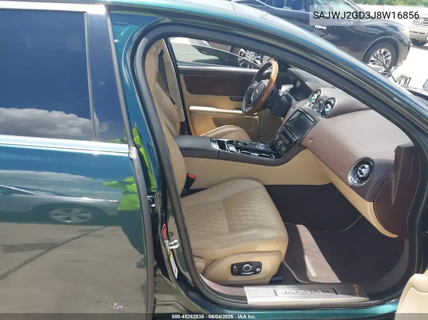 2018 Jaguar Xj Xjl Portfolio VIN: SAJWJ2GD3J8W16856 Lot: 45262838