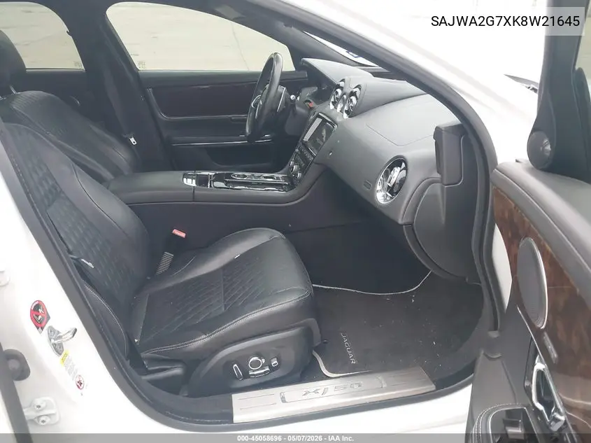 2019 Jaguar Xj Xj50 V6/Xjl Portfolio VIN: SAJWA2G7XK8W21645 Lot: 45058696