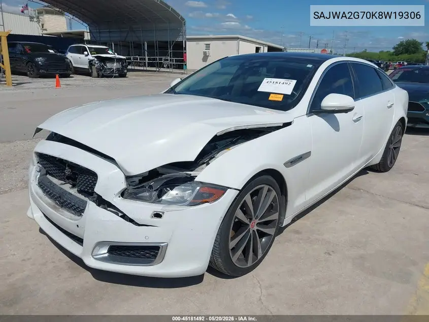 2019 Jaguar Xj Xj50 V6/Xjl Portfolio VIN: SAJWA2G70K8W19306 Lot: 45181492
