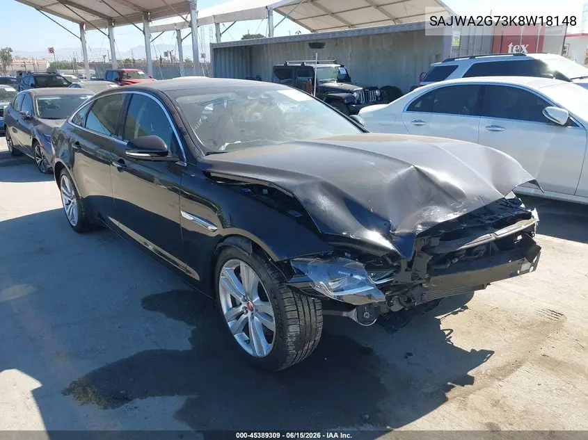 2019 Jaguar Xj Xj50 V6/Xjl Portfolio VIN: SAJWA2G73K8W18148 Lot: 45389309