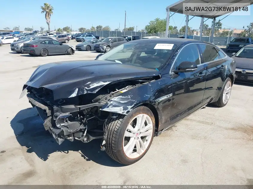 2019 Jaguar Xj Xj50 V6/Xjl Portfolio VIN: SAJWA2G73K8W18148 Lot: 45389309