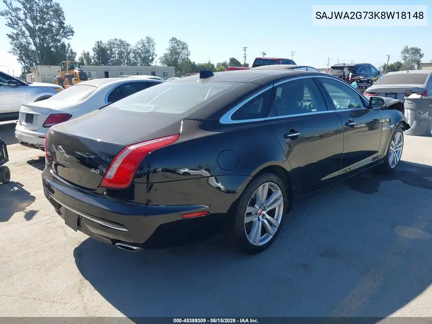 2019 Jaguar Xj Xj50 V6/Xjl Portfolio VIN: SAJWA2G73K8W18148 Lot: 45389309