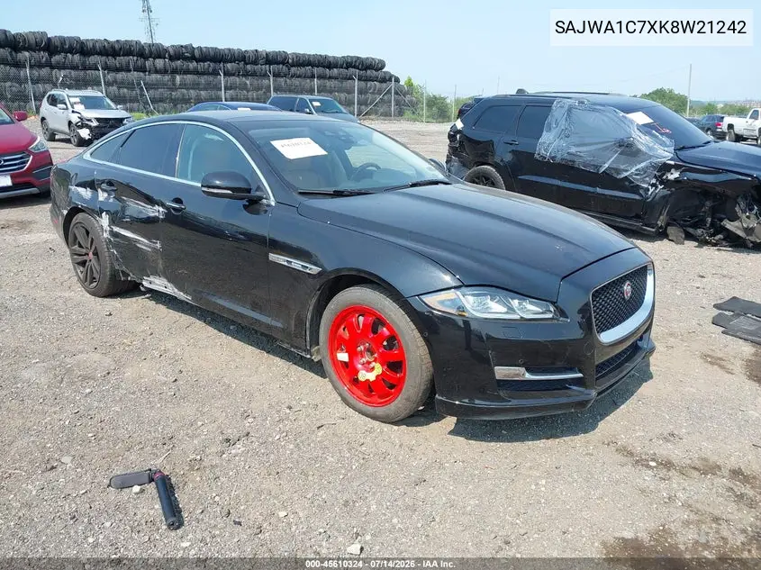 2019 Jaguar Xj R-Sport VIN: SAJWA1C7XK8W21242 Lot: 45610324