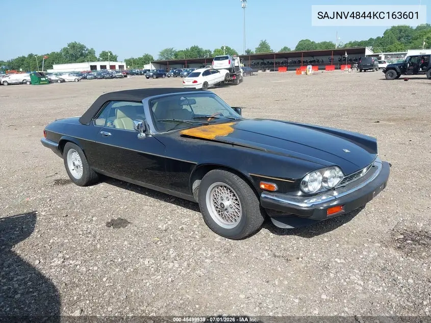 1989 Jaguar Xjs VIN: SAJNV4844KC163601 Lot: 45499939
