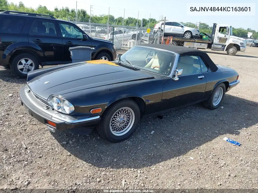 1989 Jaguar Xjs VIN: SAJNV4844KC163601 Lot: 45499939