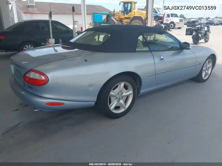 1997 Jaguar Xk8 VIN: SAJGX2749VC013559 Lot: 45325075