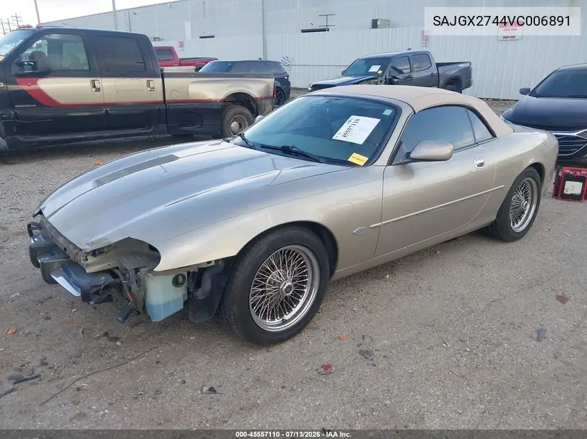 1997 Jaguar Xk8 VIN: SAJGX2744VC006891 Lot: 45557110