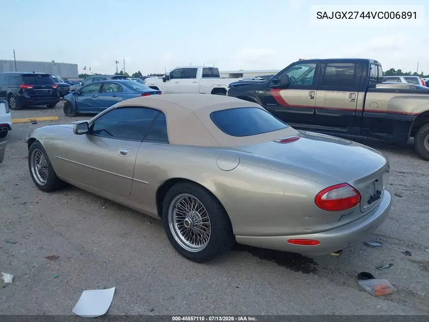 1997 Jaguar Xk8 VIN: SAJGX2744VC006891 Lot: 45557110