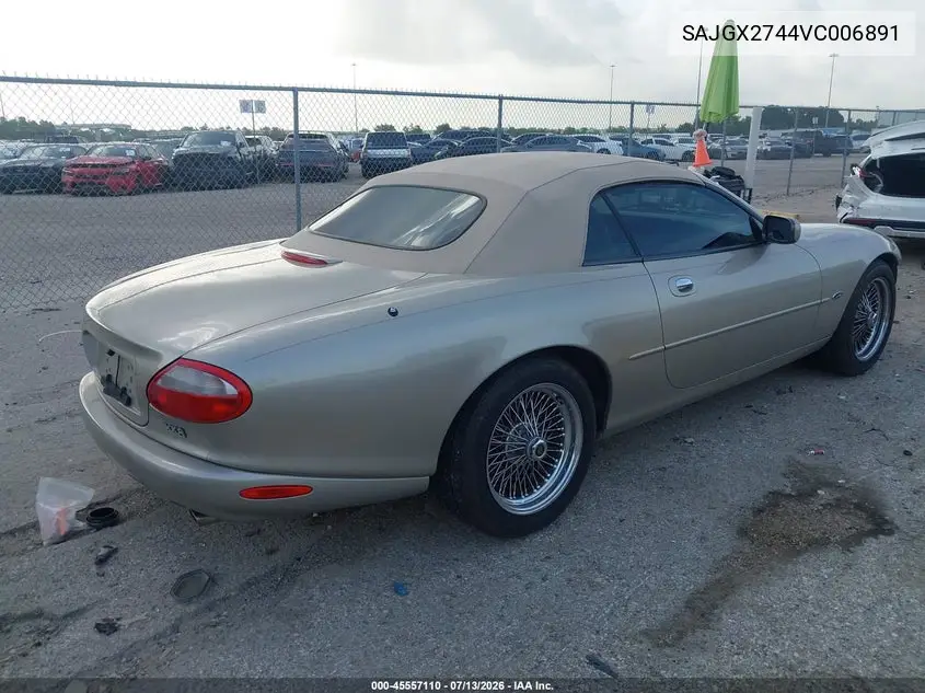 1997 Jaguar Xk8 VIN: SAJGX2744VC006891 Lot: 45557110