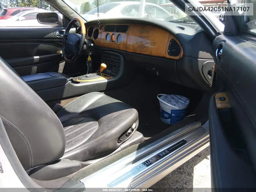 2001 Jaguar Xk8 VIN: SAJDA42C51NA17107 Lot: 45367321