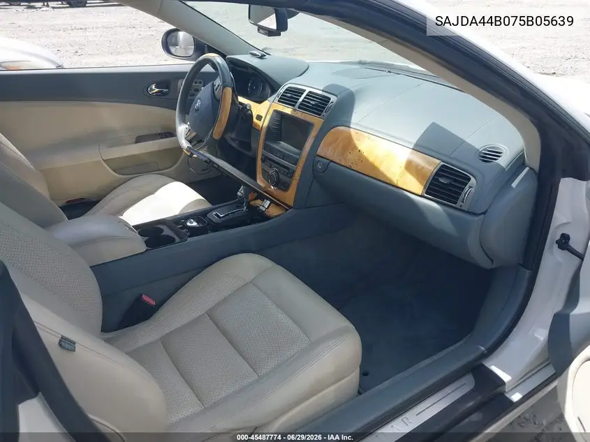 2007 Jaguar Xk VIN: SAJDA44B075B05639 Lot: 45487774
