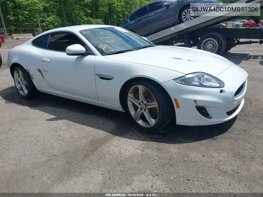 2013 Jaguar Xk Xkr VIN: SAJWA4DC1DMB51306 Lot: 44999248