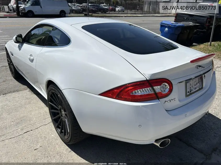 2013 Jaguar Xk Touring VIN: SAJWA4DB9DLB50773 Lot: 45098459