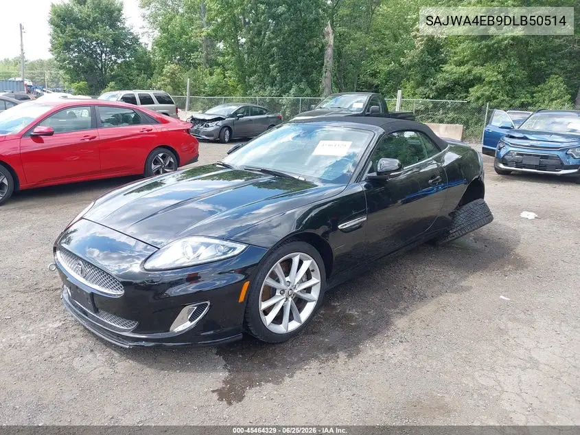 2013 Jaguar Xk Touring VIN: SAJWA4EB9DLB50514 Lot: 45464329