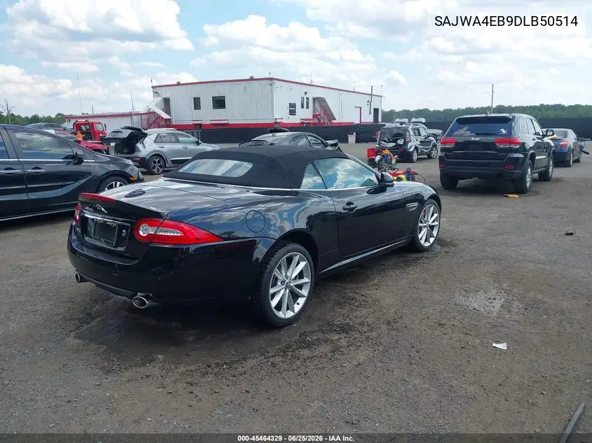 2013 Jaguar Xk Touring VIN: SAJWA4EB9DLB50514 Lot: 45464329