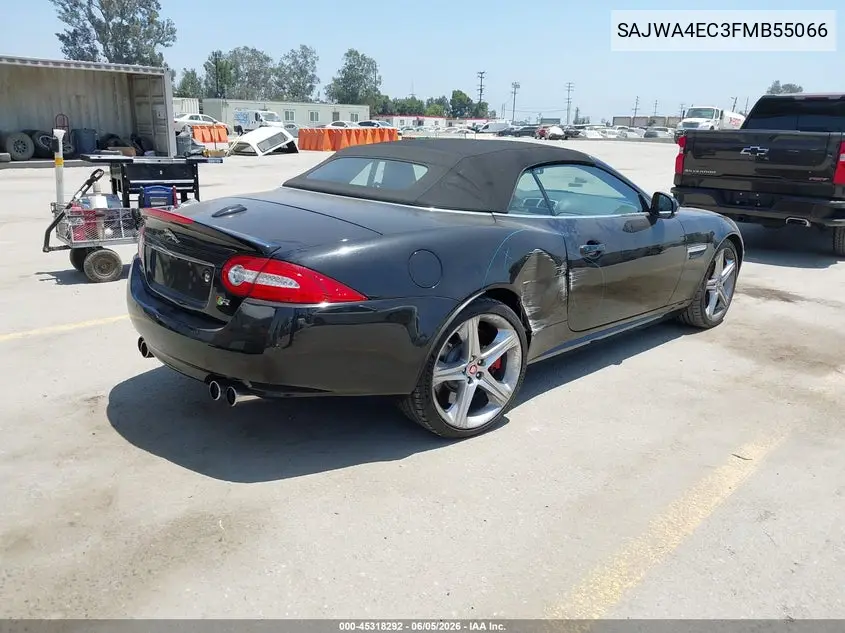 2015 Jaguar Xk Xkr VIN: SAJWA4EC3FMB55066 Lot: 45318292