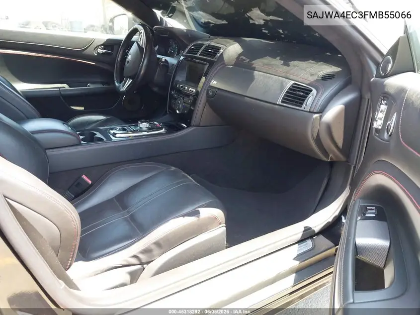 2015 Jaguar Xk Xkr VIN: SAJWA4EC3FMB55066 Lot: 45318292