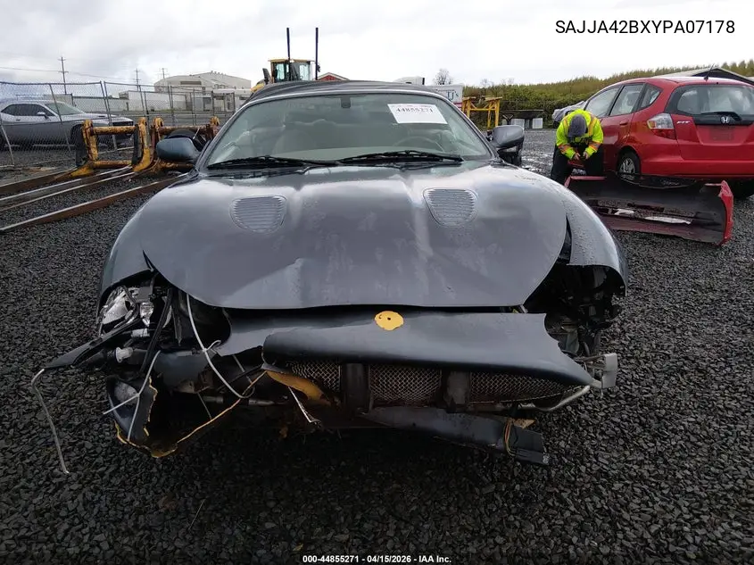 2000 Jaguar Xkr VIN: SAJJA42BXYPA07178 Lot: 44855271