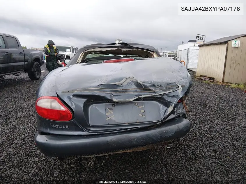 2000 Jaguar Xkr VIN: SAJJA42BXYPA07178 Lot: 44855271