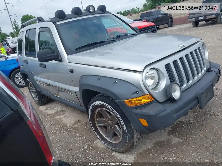 2006 Jeep Liberty Renegade VIN: 1J4GL38K56W219047 Lot: 45153257