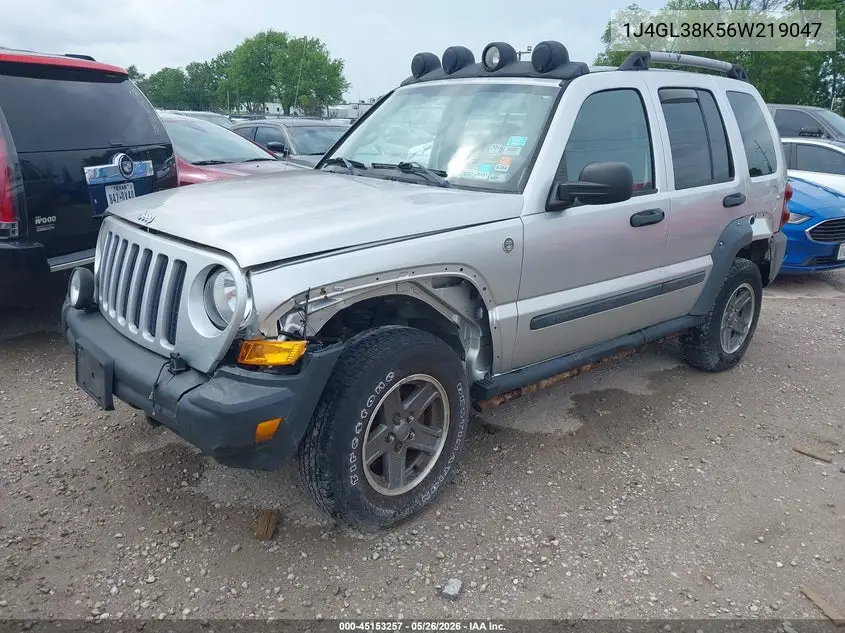 2006 Jeep Liberty Renegade VIN: 1J4GL38K56W219047 Lot: 45153257