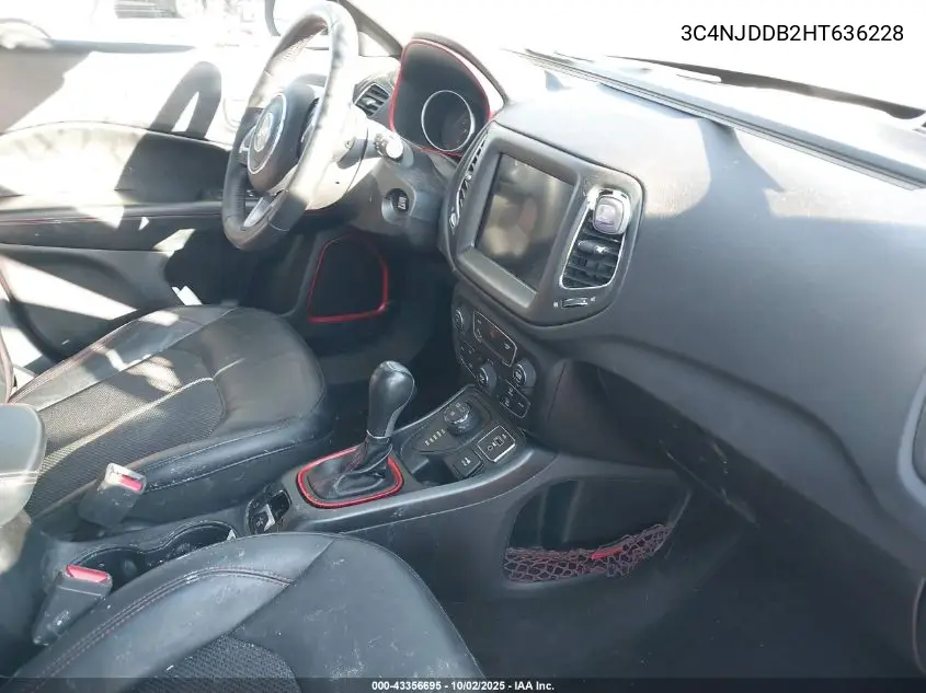 3C4NJDDB2HT636228 2017 Jeep New Compass Trailhawk 4X4