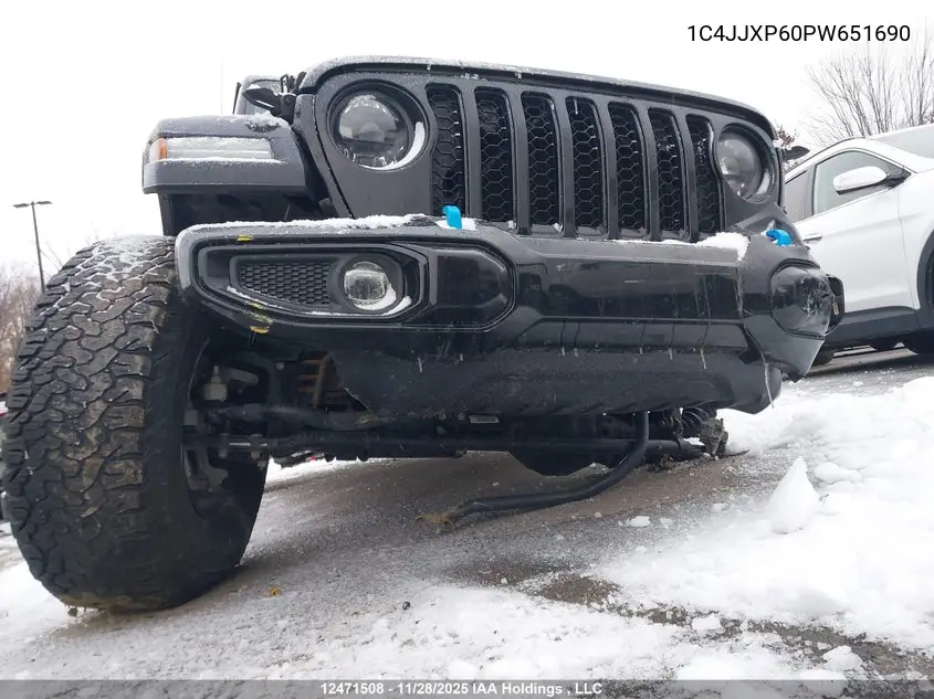 2023 Jeep Wrangler 4Xe 4-Door High Altitude VIN: 1C4JJXP60PW651690 Lot: 12471508