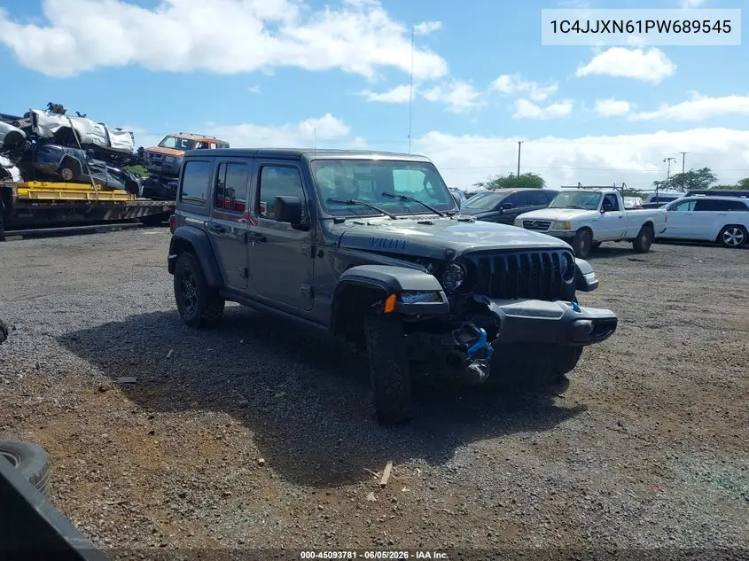 2023 Jeep Wrangler 4Xe 4X4 VIN: 1C4JJXN61PW689545 Lot: 45093781